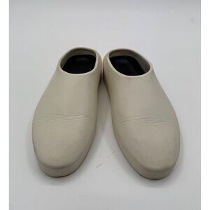 Fear Of God The California 2.0 Cream Slip-On Mules Clogs Size 7 or EU 37